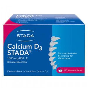 CALCIUM D3 STADA 1000 mg/880 I.E. Brausetabletten